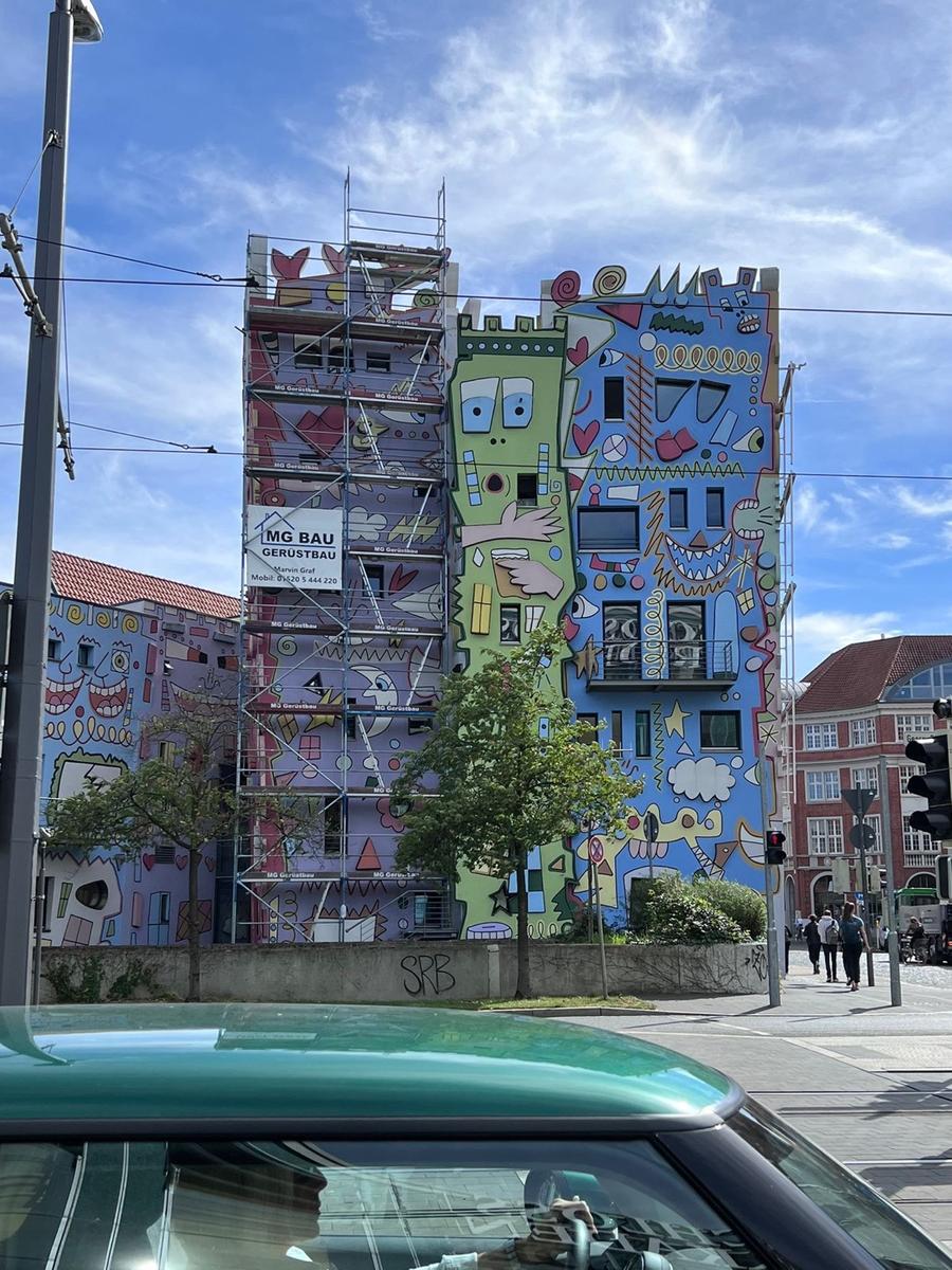 Anspruchsvolle Fassadensanierung Happy Rizzi House im Magniviertel Braunschweig